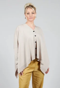Slouch Cardigan in Mastic