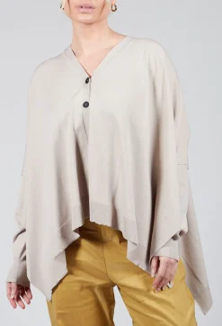 Slouch Cardigan in Mastic