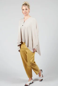 Slouch Cardigan in Mastic