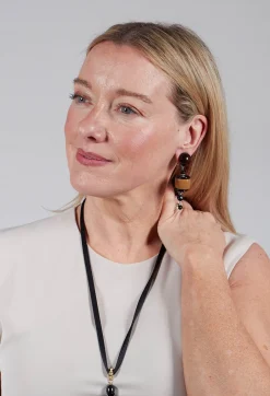 Small Eardrops in Brown