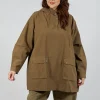 Snow Coat in Olive