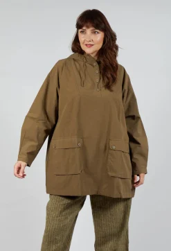 Snow Coat in Olive