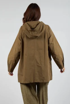 Snow Coat in Olive