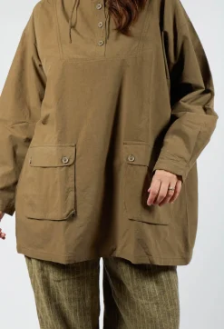 Snow Coat in Olive