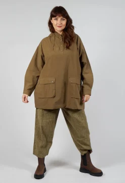 Snow Coat in Olive