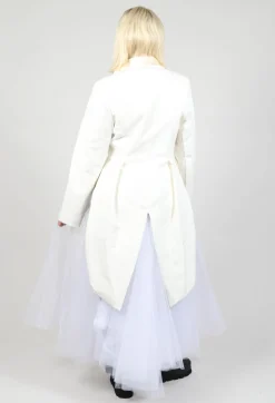 Snow White Long Blazer Tulle