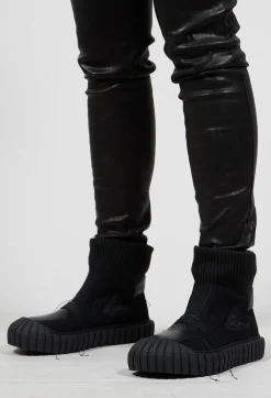 Sock Boots in Black