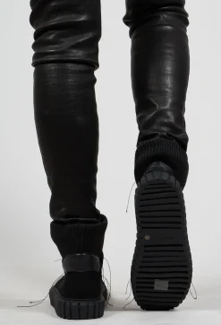 Sock Boots in Black
