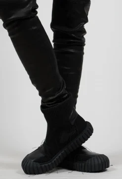 Sock Boots in Black