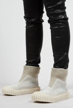 Sock Boots in Eraser
