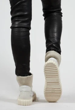 Sock Boots in Eraser