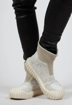 Sock Boots in Eraser