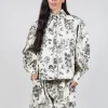 Soft Black Flower Shirt