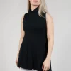 Soft Roll Neck Vest