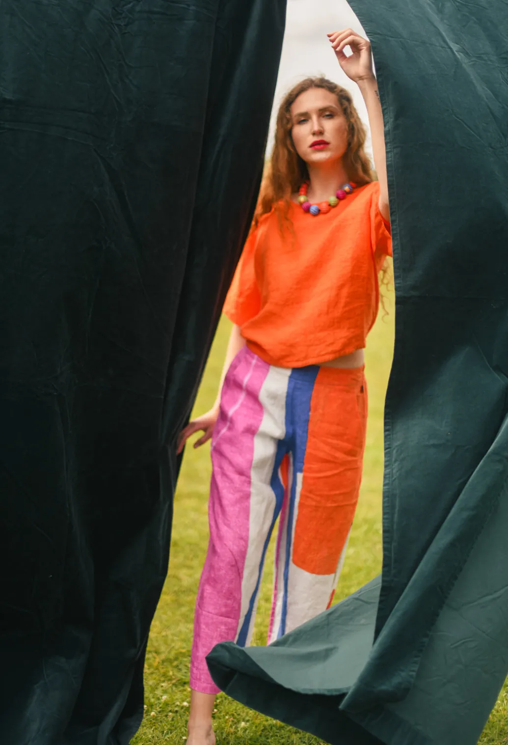Sogo Trousers in Orchidee