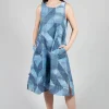 Som Reversible Dress in Denim