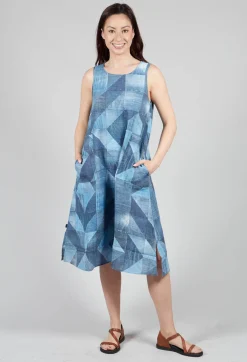 Som Reversible Dress in Denim