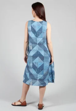 Som Reversible Dress in Denim