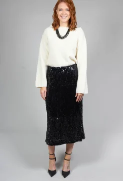 Somerset Cashmere Blend Jumper in Cream