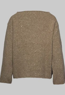 Somerset Cashmere Blend Jumper in Latte