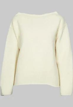 Somerset Cashmere Blend Jumper in Cream