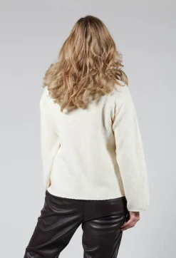 Somerset Cashmere Blend Jumper in Cream
