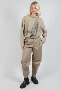 Sonia Trousers in Mastice