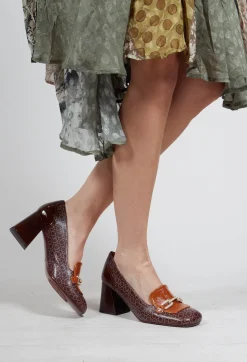 Sotel Heels in Ocre