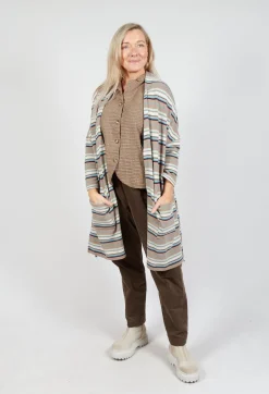 Soufle Jumper in Alpaca Stripe