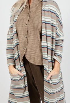Soufle Jumper in Alpaca Stripe