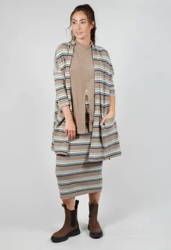 Soufle Jumper in Alpaca Stripe