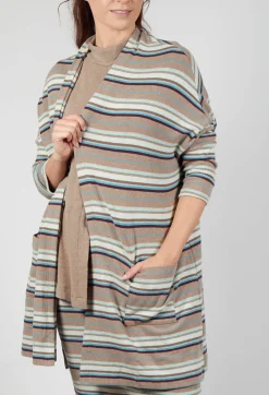 Soufle Jumper in Alpaca Stripe