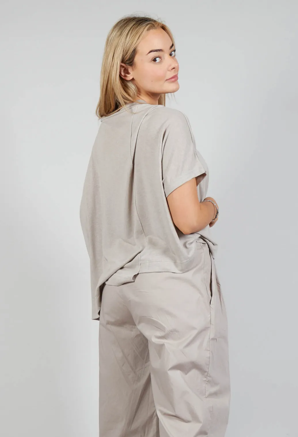 Spazio Jumper In Argento