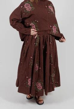 Spielfleck Skirt in Mudcloth