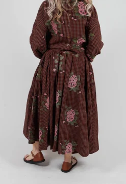 Spielfleck Skirt in Mudcloth