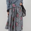 Spielfleck Skirt in Schnee