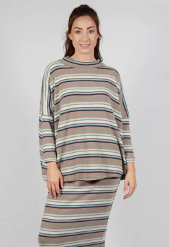 Spino Jumper in Alpaca Stripe
