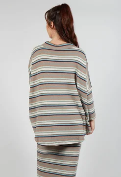 Spino Jumper in Alpaca Stripe