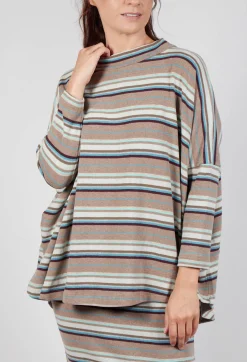 Spino Jumper in Alpaca Stripe