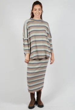 Spino Jumper in Alpaca Stripe