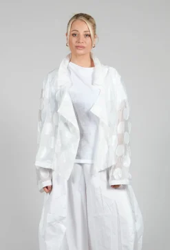 Spot Jacket in White