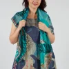 Square Scarf in Eden