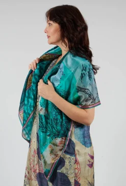 Square Scarf in Eden