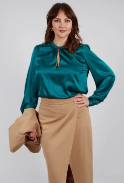 Stacydea Blouse in Myrtle
