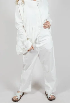 Staright Leg Trouser in Starwhite