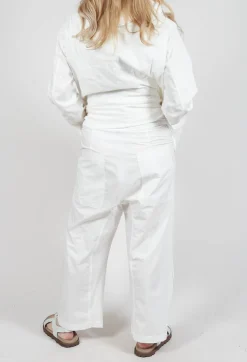 Staright Leg Trouser in Starwhite