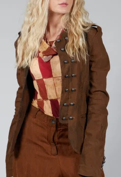 Statement Utility Jacket in Land