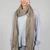 Stitch Scarf in Original Beige