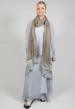 Stitch Scarf in Original Beige