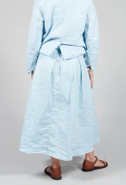 Stitch Skirt in Cielo